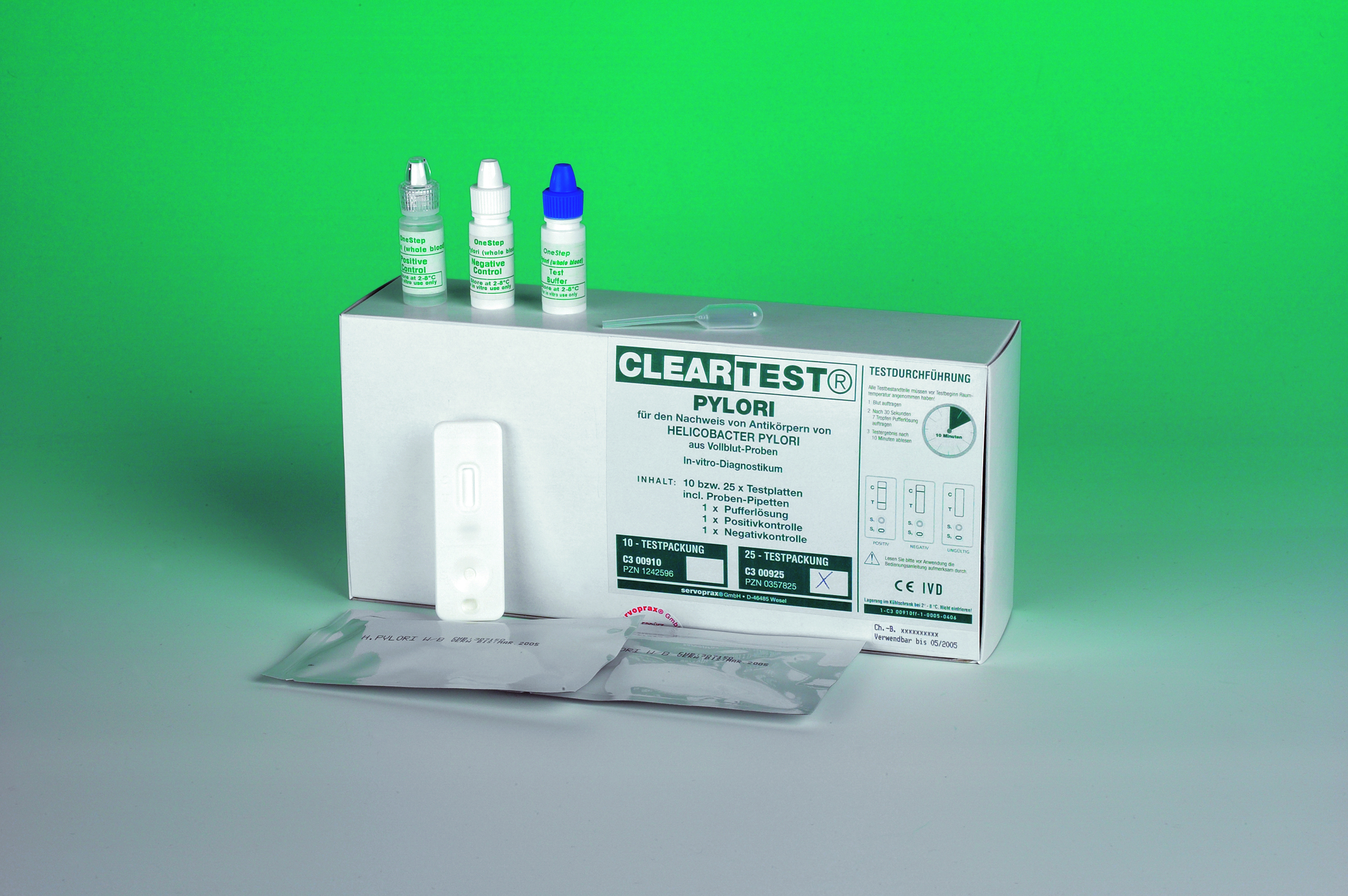 C300920:Cleartest Pylori, Helicobacter,  Schnelltest