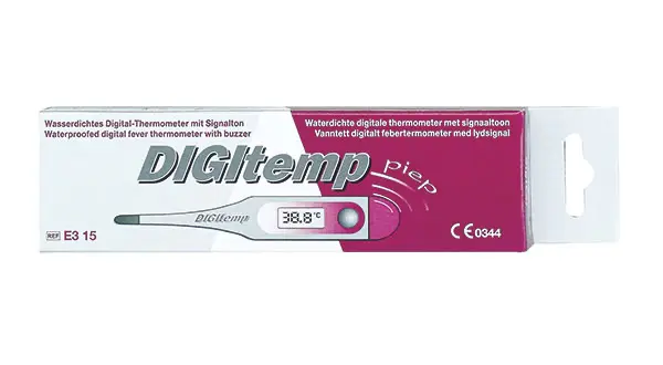 Fieberthermometer digital, Temperaturmesser