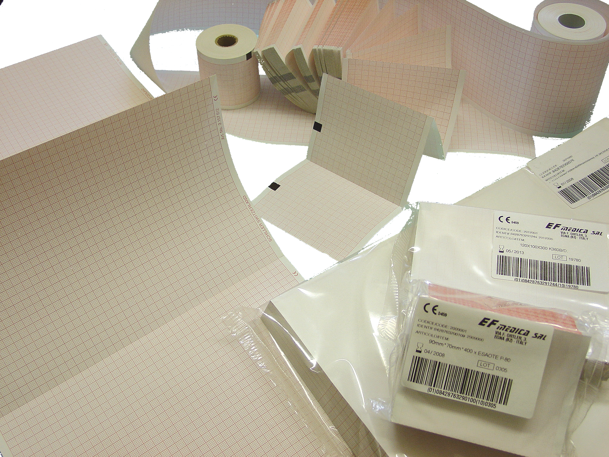 EKG-Papiere