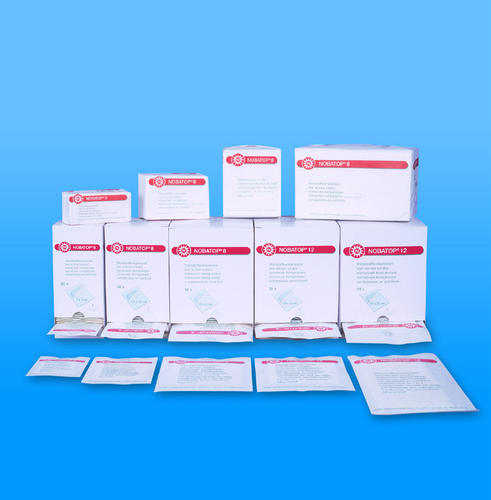 854020:NOBA TOP®-soft – Vliesstoffkompressen-unsteril, Kompresse, Tamponaden, Salbenverband 854020:NOBA TOP®-soft – Vliesstoffkompressen-unsteril, Kompresse, Tamponaden, Salbenverband