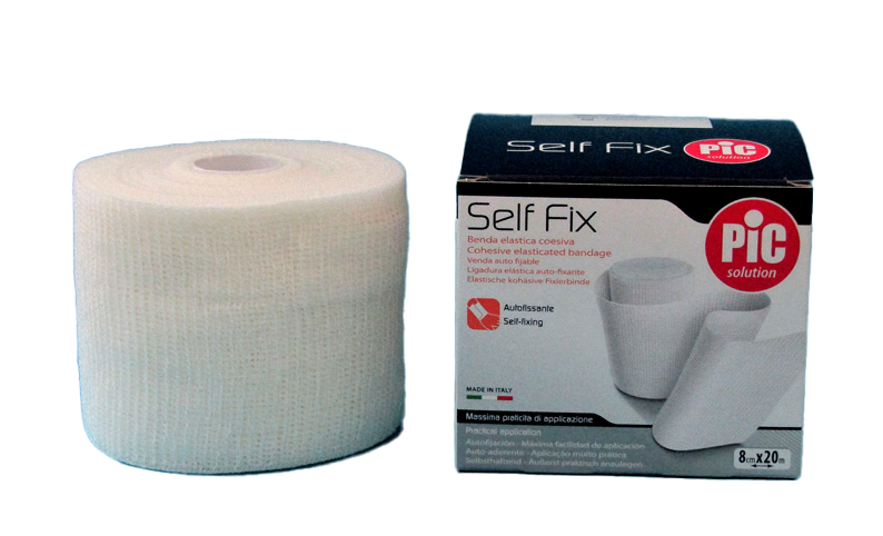 0438:Self-Fix krepp Haftbinde, Fixierbinde, elastische Binde