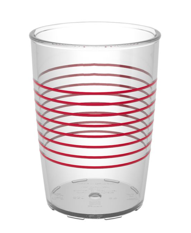 Becher mit Antirutsch-Trick Ringe, Trinkbecher