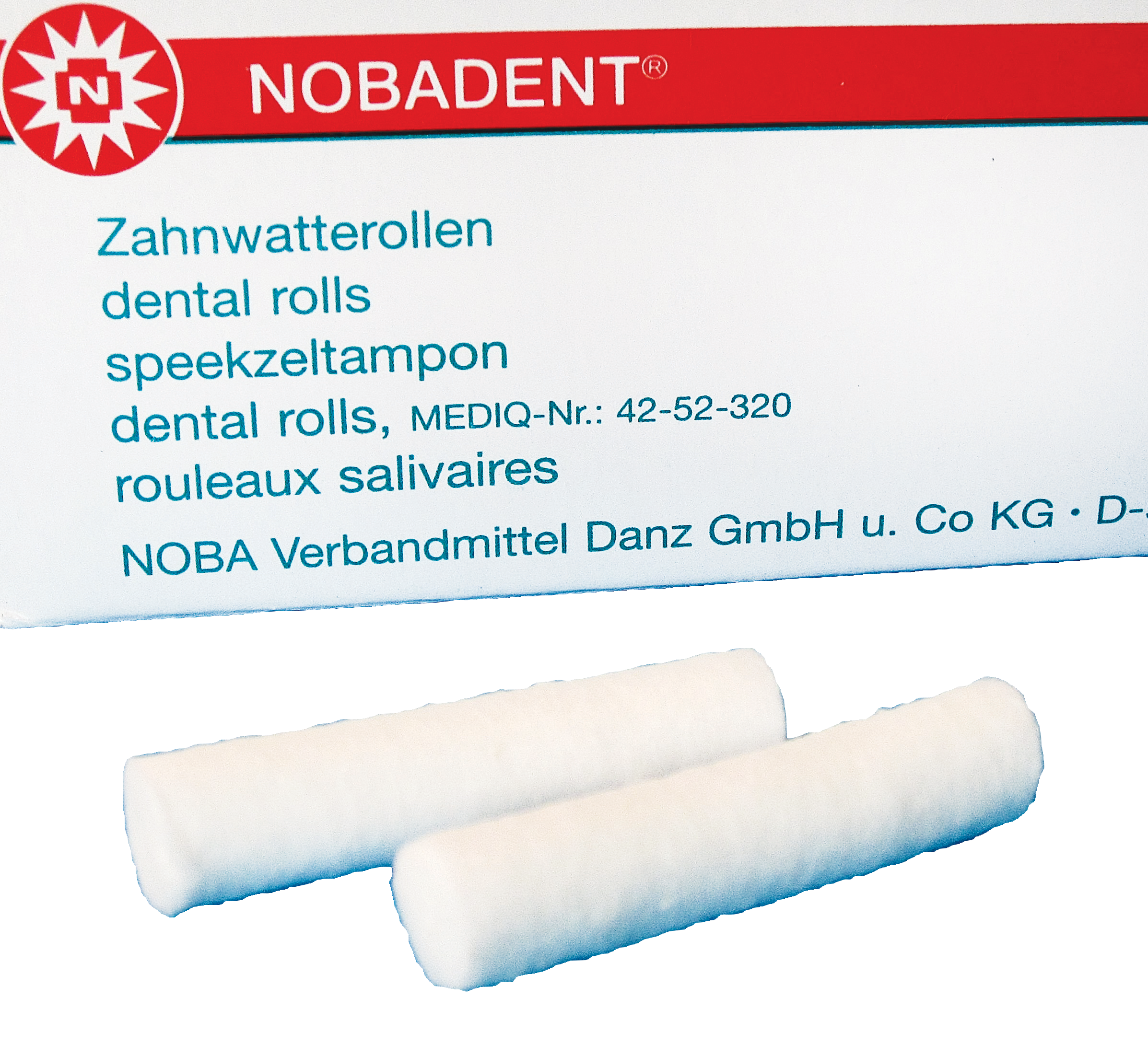 149408:NOBADENT® Zahnwatterollen, Absorptionsrollen