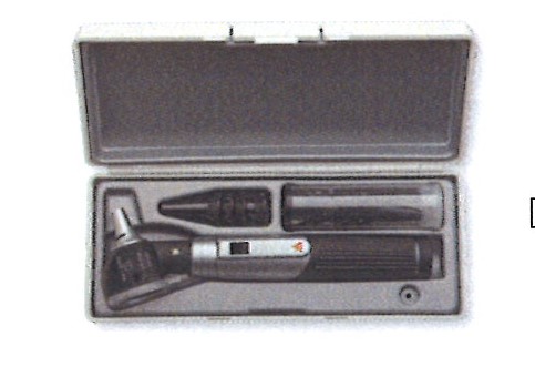 HEINE mini 3000® LED F.O. Otoskop Set, Taschenotoskop