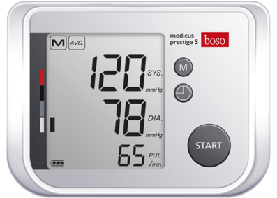 Boso prestige S, Blutdruckmessung, Blutdruckmessgerät