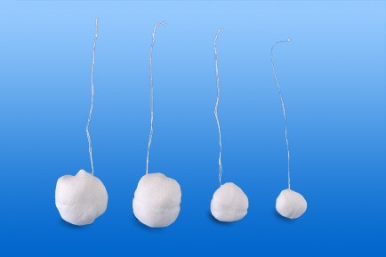 872101:Nobacervix Mull-Watte-Tampon steril, Wattetampon,