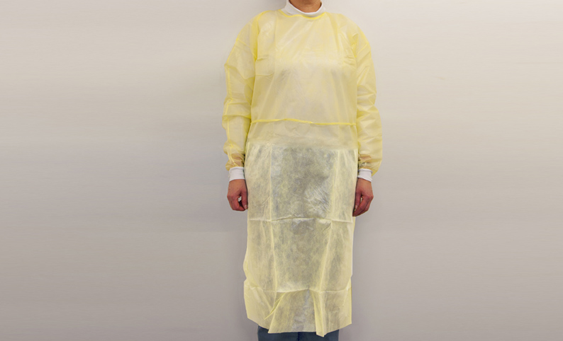Pflegekittel, Kittel, Hygienekittel, Schutzkittel, Vliesstoffkittel
