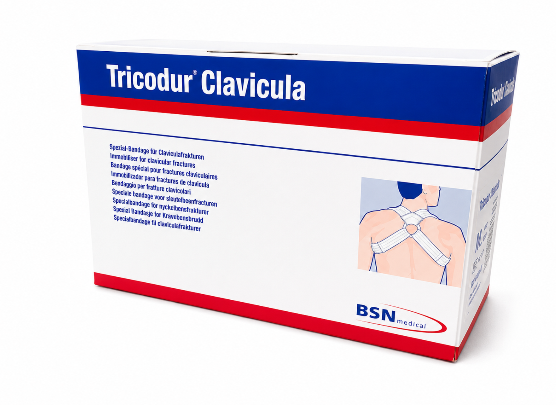 TRICODUR CLAVICULA M, Schlüsselbeinbandage