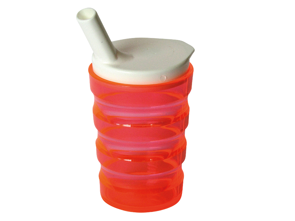 3080R:Trinkbecher gelb, Trinkhilfe