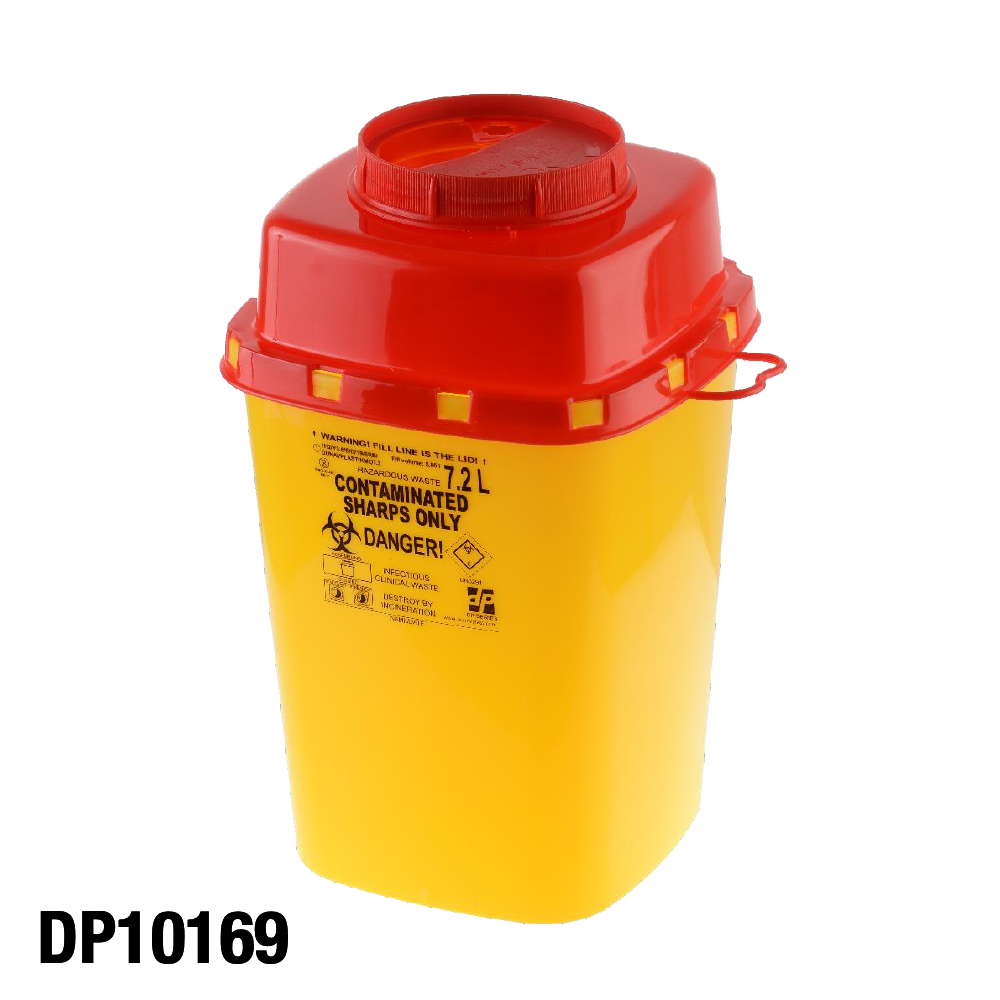 DP10169:Kanülenabwurfbehälter, Sicherheitsbehälter, Sicherheitsbox für Kanülen, Sharp Guard Container