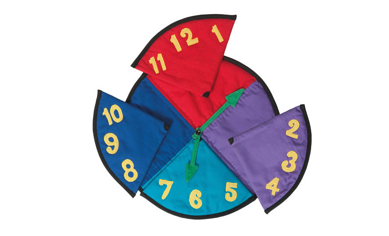Legespiel Uhr