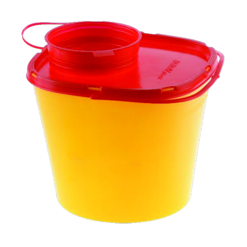 Kanülenabwurfbehälter, Kanüleneimer, Sicherheitsbehälter, Sicherheitsbox für Kanülen, Abwurfbehälter
