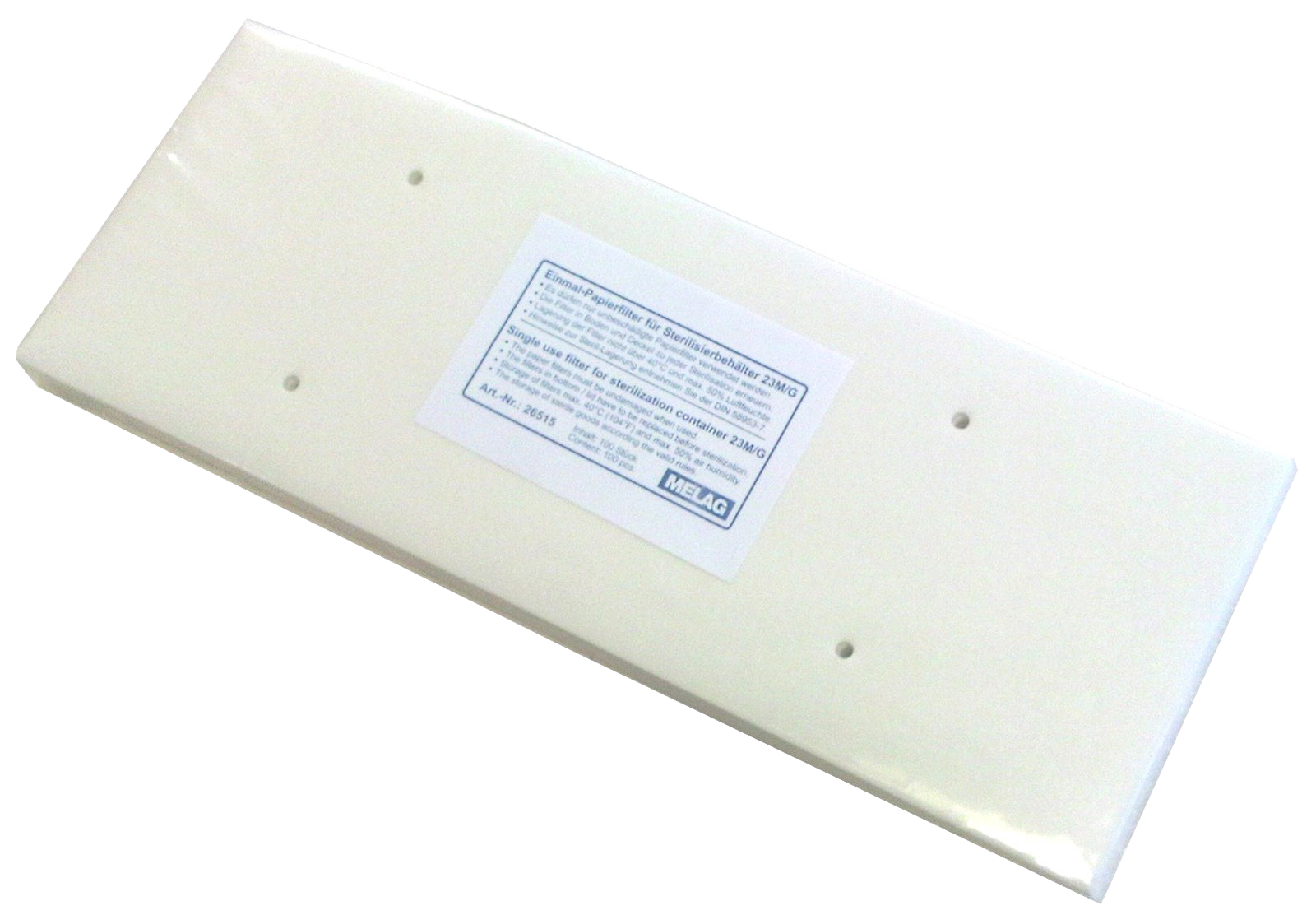Papierfilter für Sterilisierbehälter