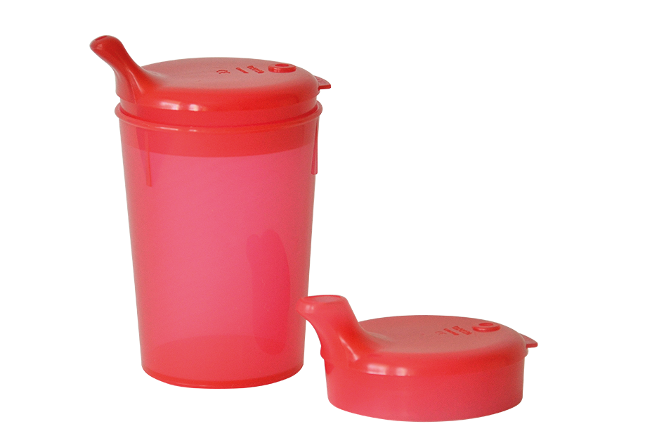 3333R:Trinkbecher-Set, Trinkhilfe, Gebissdose, Becher