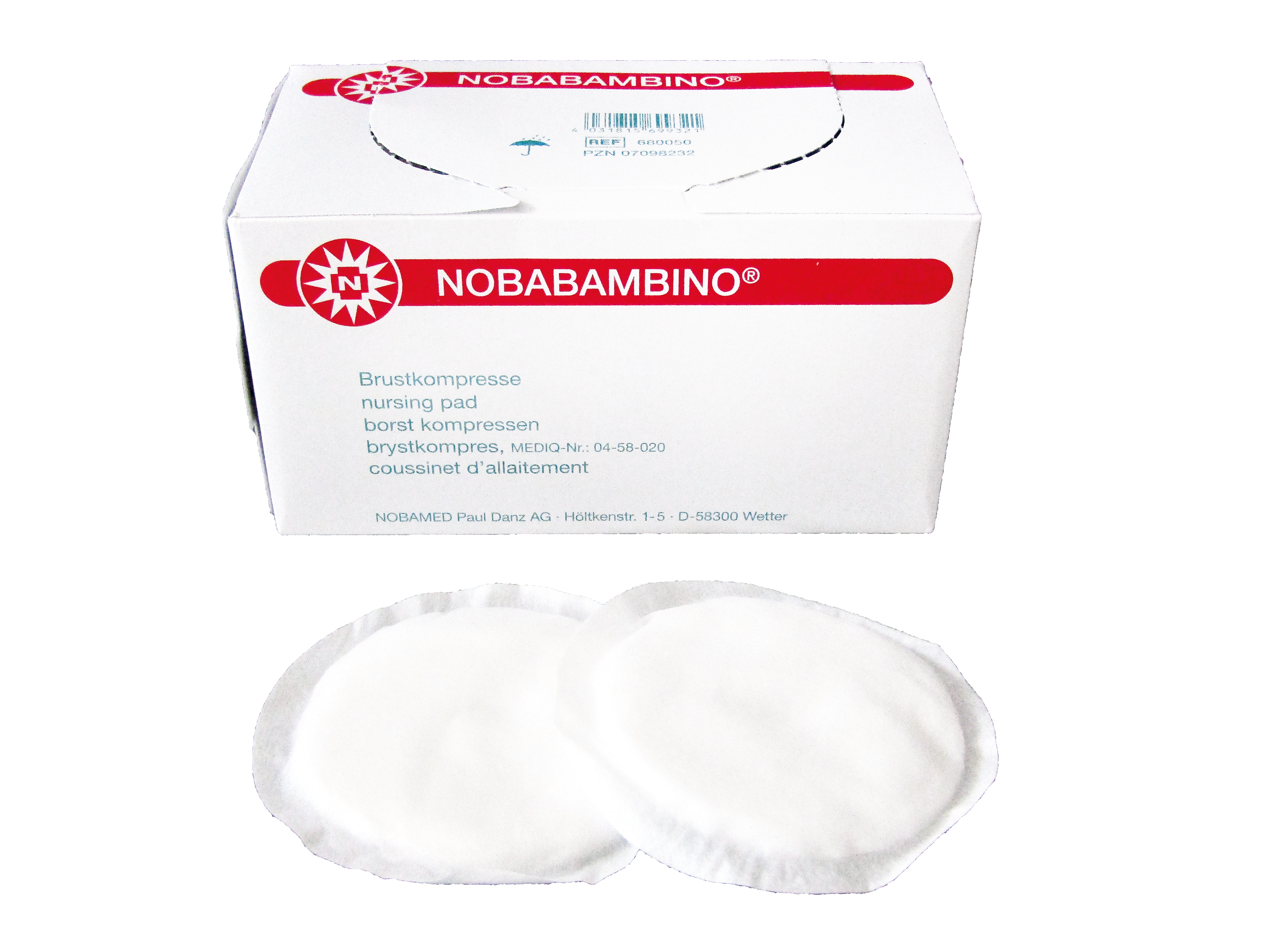 680050:NOBABAMBINO® Brustkompresse, Stilleinlage