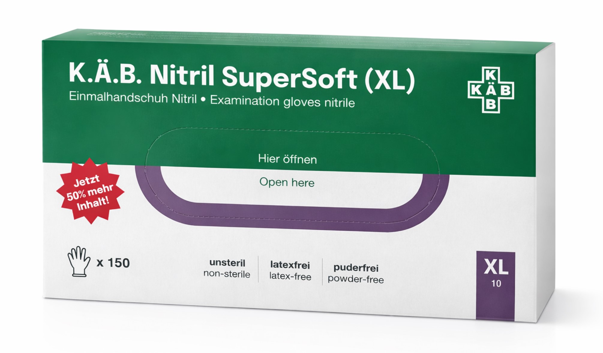 K050:Handschuh Nitril, Hygienehandschuh, Untersuchungshandschuh, Einmalhandschuh, Nitrilhandschuh