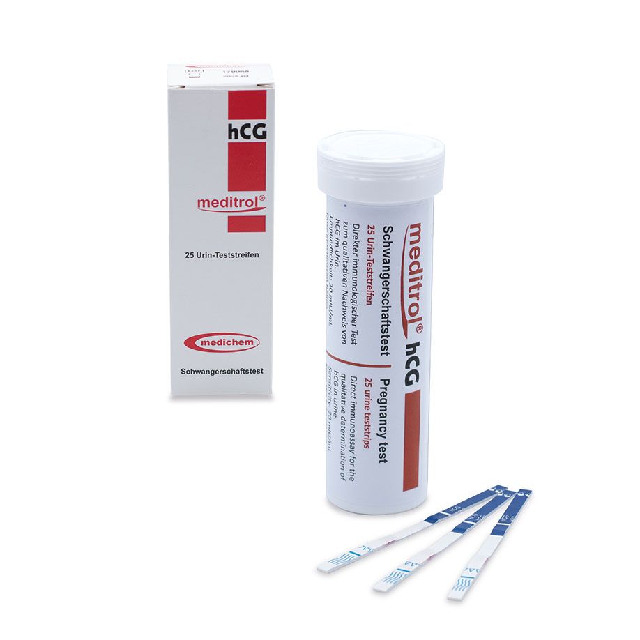 Meditrol hCG Schwangerschaftstest, Früherkennung, HCG