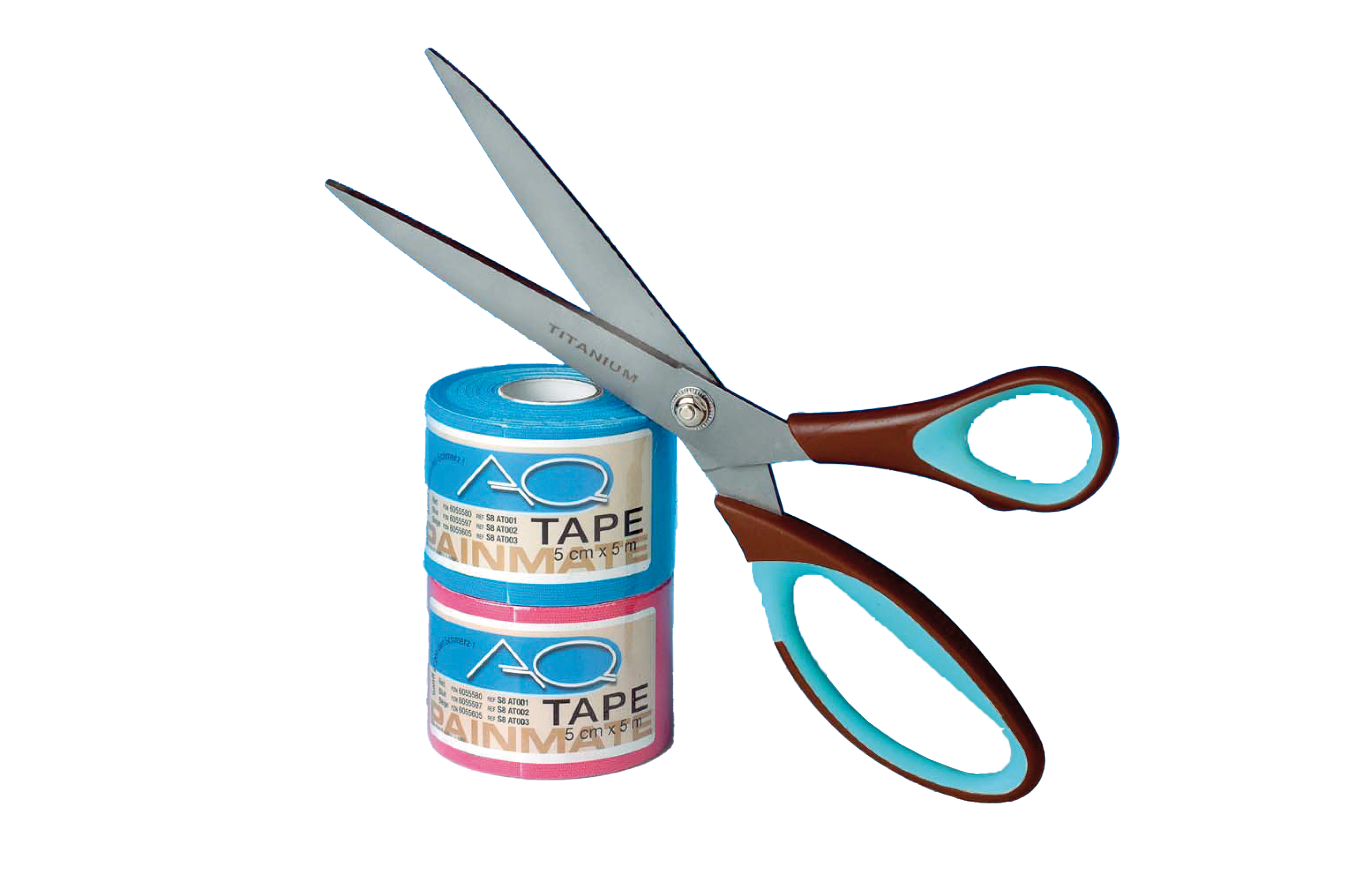 Spezialschere Taping, Schere Titanbeschichtet