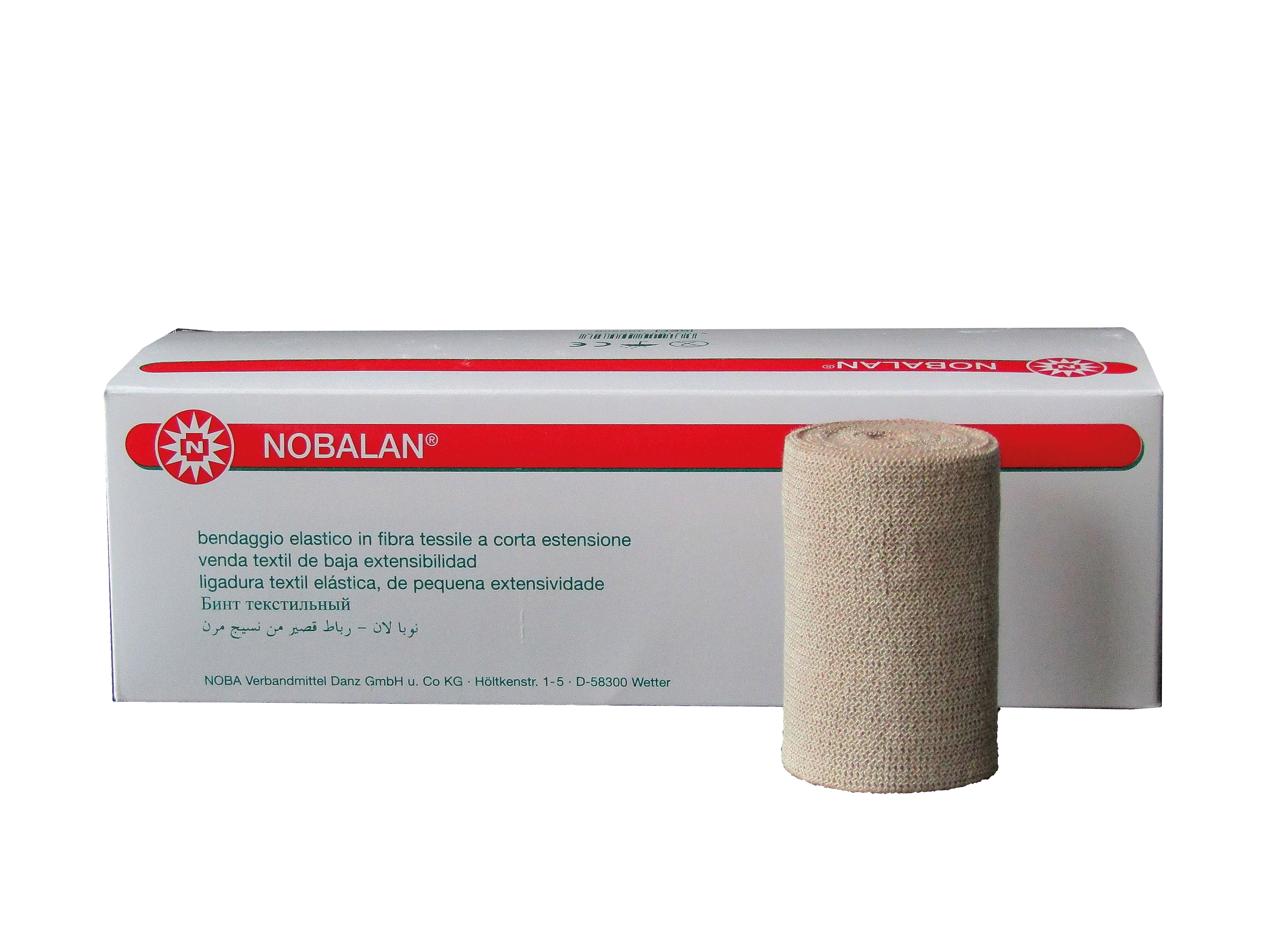 405508:NOBALAN® Kurzzugbinde, elastische Binde, Wundverband 405508:NOBALAN® Kurzzugbinde, elastische Binde, Wundverband