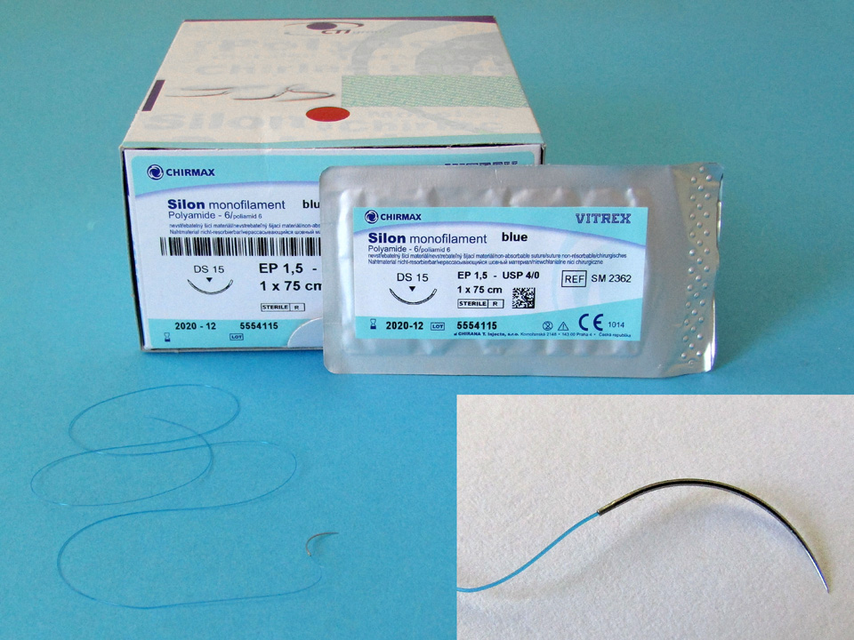 SM2251:SILON monofilament – nicht resorbierbare Fäden