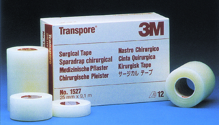 15271:Transpore 3M Fixierpflaster, Heftpflaster

, Befestigungspflaster

, Klebepflaster