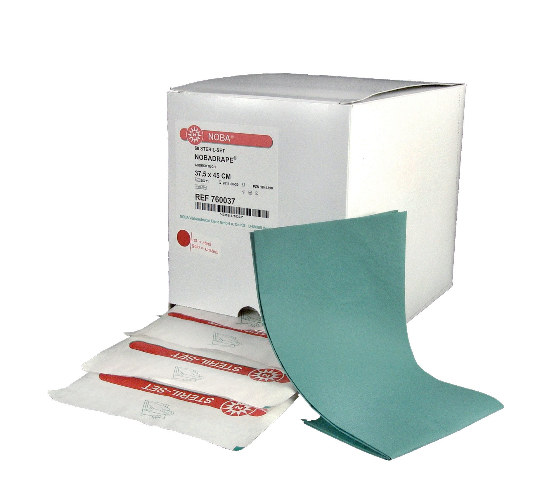 760037:NOBADRAPE® Abdecktuch steril, Abdeckplane,
Schutztuch, Abdeckmaterial 760037:NOBADRAPE® Abdecktuch steril, Abdeckplane,
Schutztuch, Abdeckmaterial