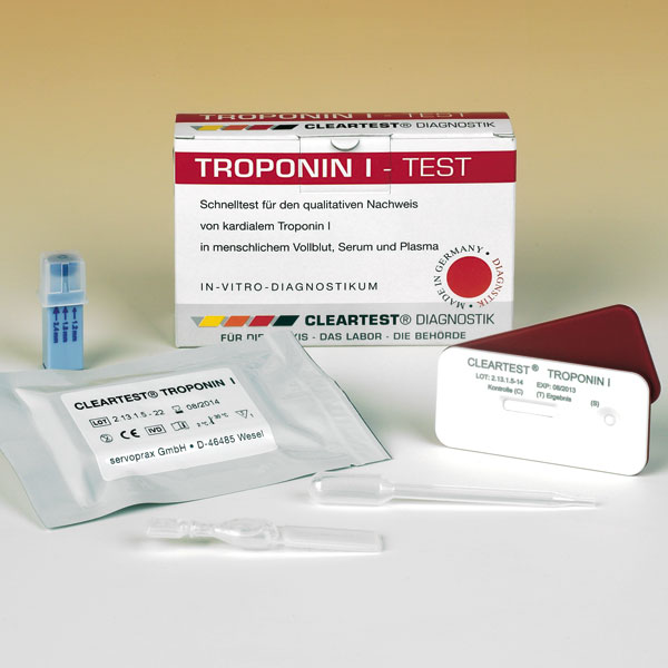 C326005V:Cleartest Troponin Infarkt Test, Schnelltest