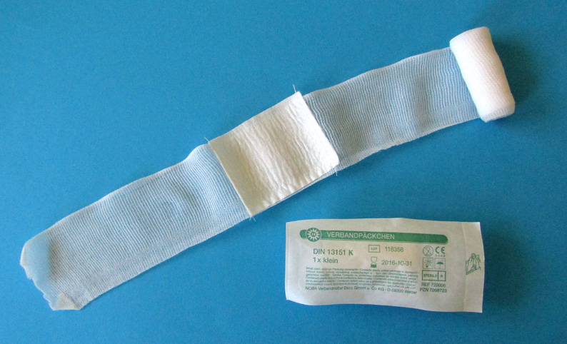 720308:Noba Verbandpäckchen, Wundabdeckung, Schnellverband