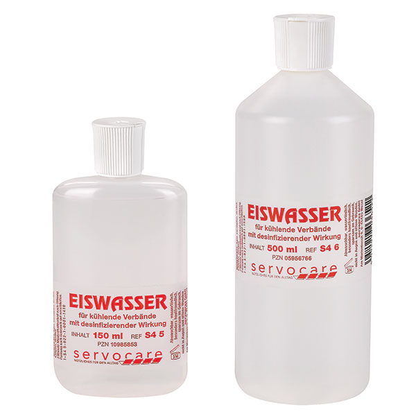 Eiswasser, akut-Kältebehandlung bei Prellung