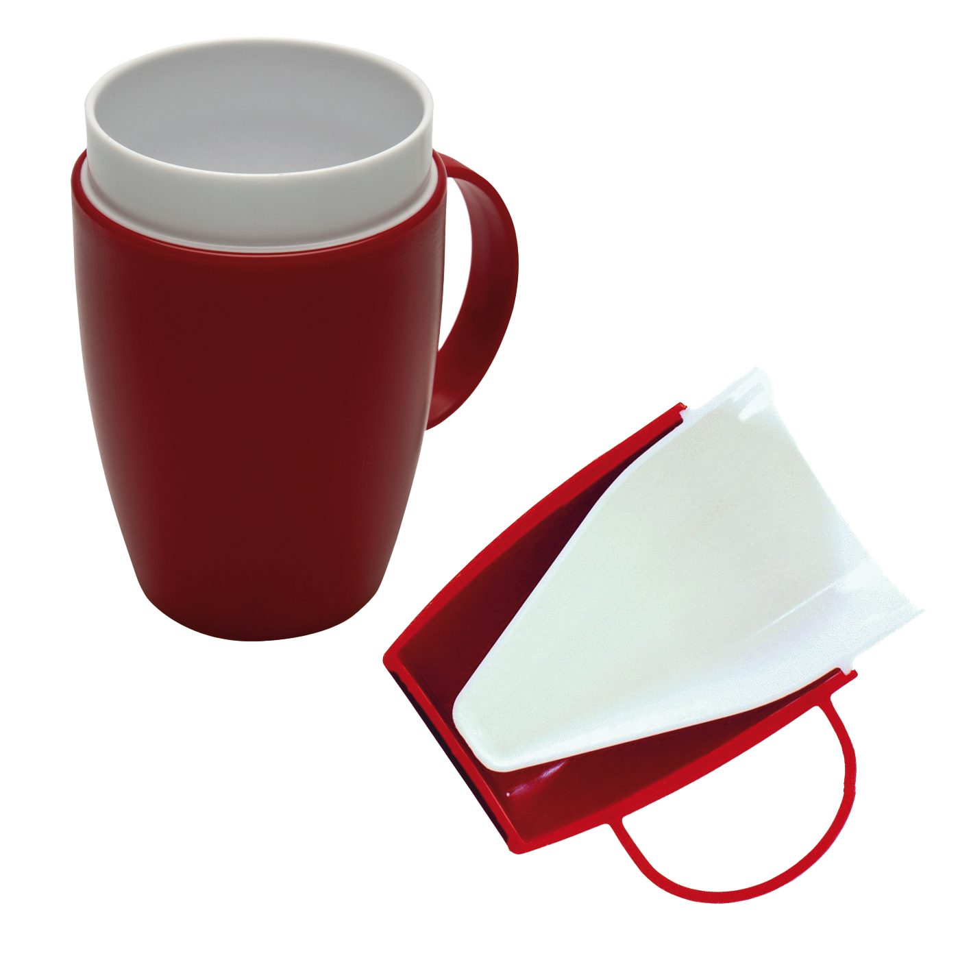 Becher mit Trink-Trick