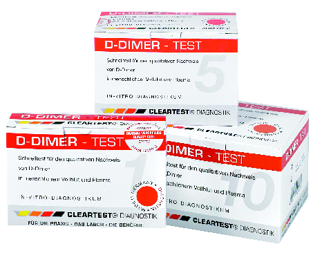 C30501-10:D-Dimer Test Kassette, Schnelltest