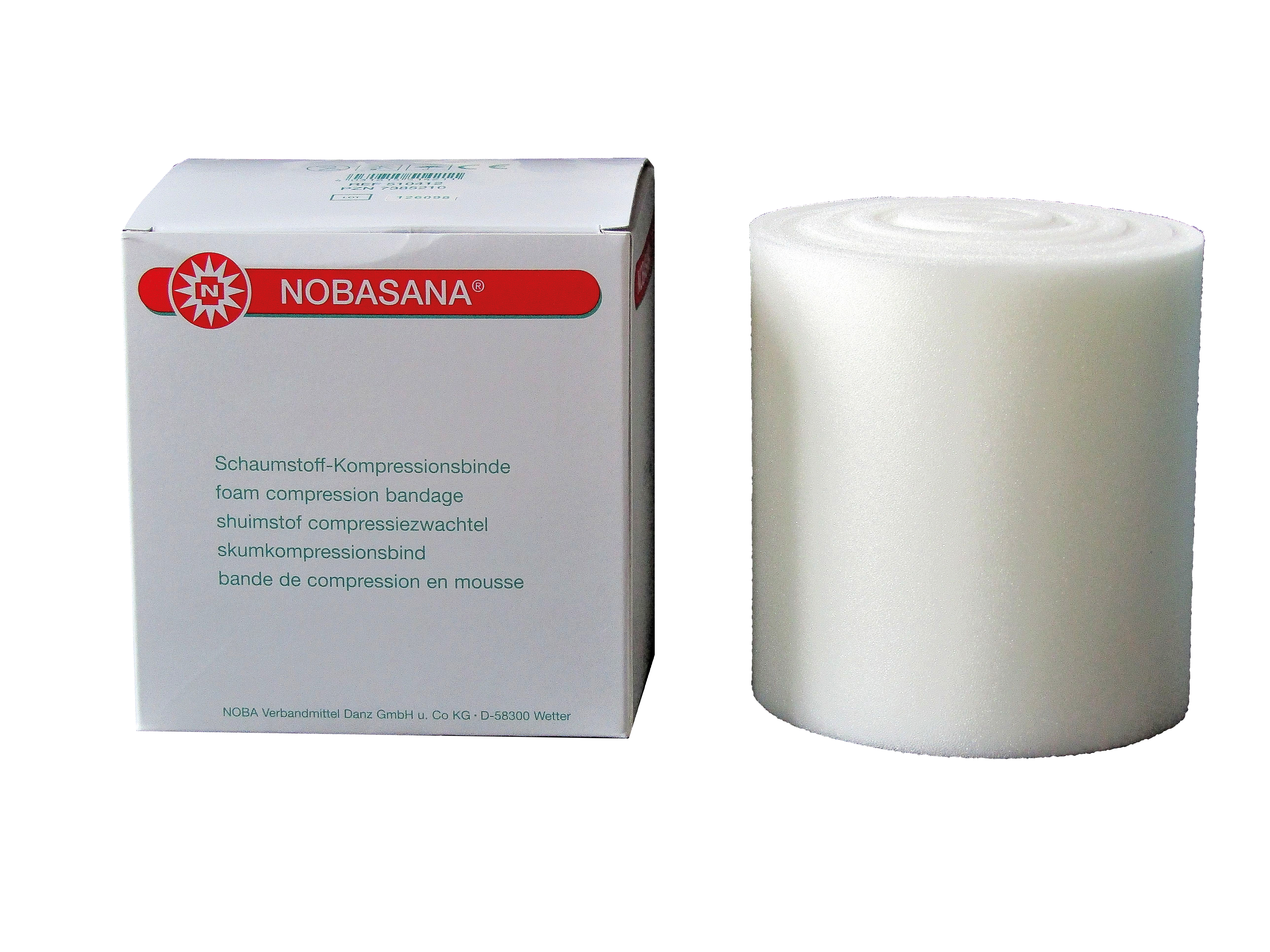 510410:NOBASANA Schaumstoffbinde 510410:NOBASANA Schaumstoffbinde