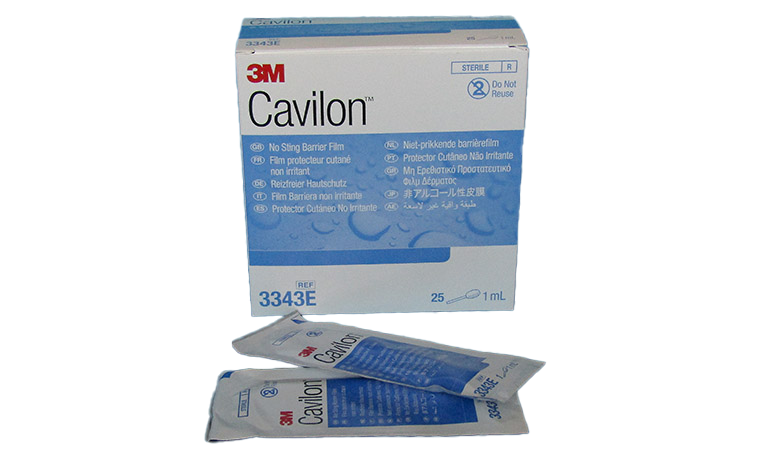 Cavilon reizfreier Hautschutz Lolly, Primärschutz gegen Flüssigkeiten