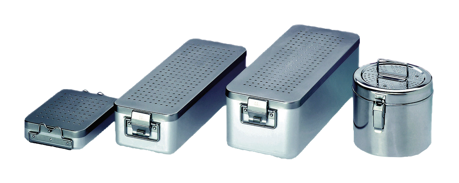 01153:Sterilisationsbox, Sterilisationsbehälter, Sterilisationscontainer, Autoklavenbehälter