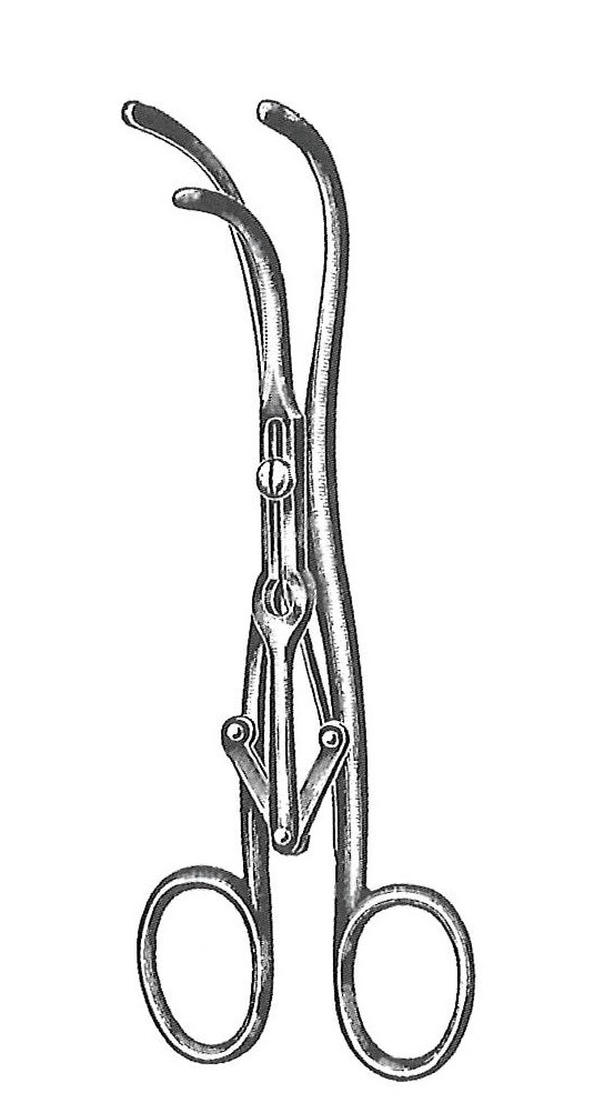5411314:Tracheostomie Spreizer Laborde, Tracheal Dilitator