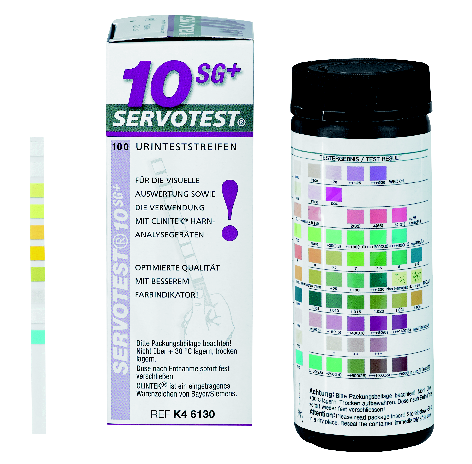 SERVOTEST® 10SG+ Urinteststreifen