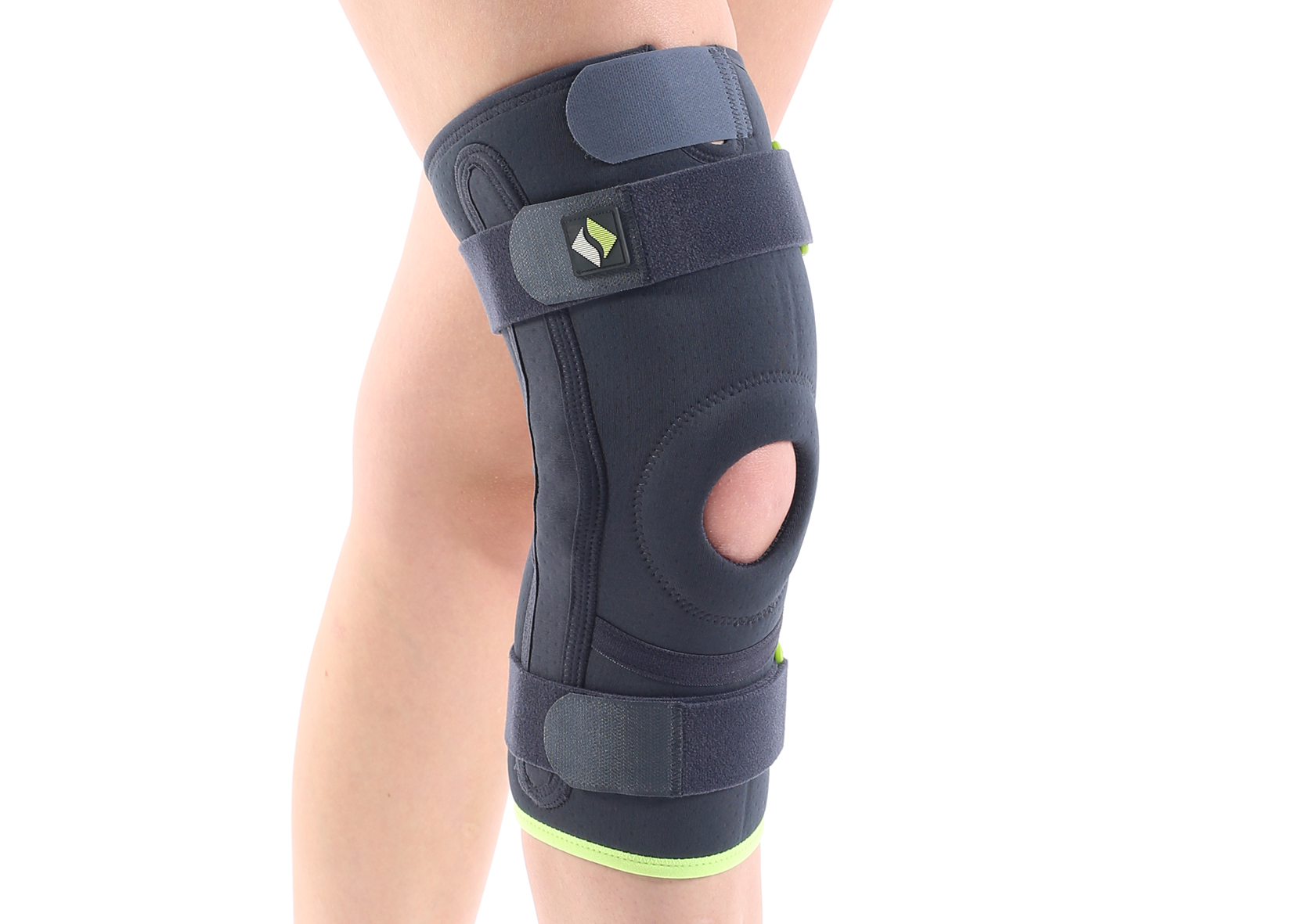 KNIE-BANDAGE MIT TRIAXIALGELENK, Bandage, Wickelbandage