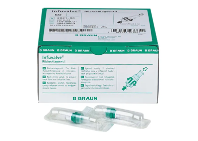 BD Rücklaufsicherung, Infusionsrücklaufsicherung