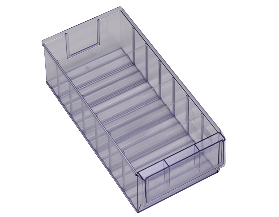 W601066:Lagerungsbox mit Griff, Transportbox - Lagerbox Teiler