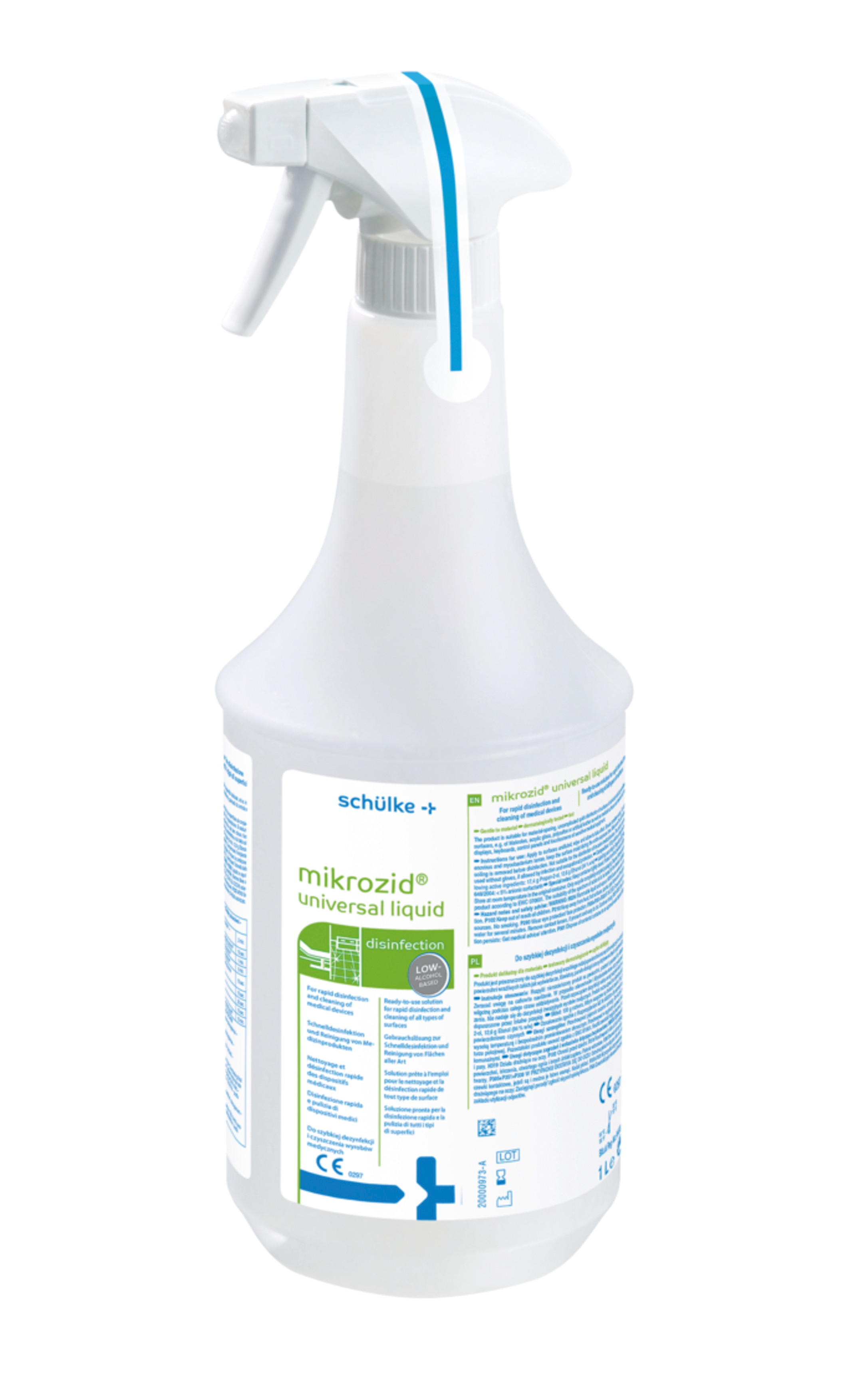 MIKROZID® universal liquid, Schnelldesinfektion, Desinfektion, Flächendesinfektion, Reinigung