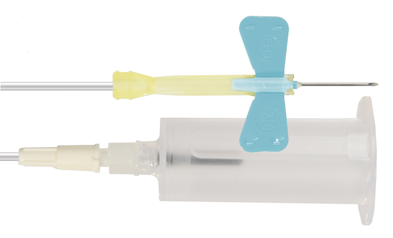 368655:BD Vacutainer Safety Lok mit Halter, Butterfly, Kanüle, Blutabnahme, Kanülenschutz