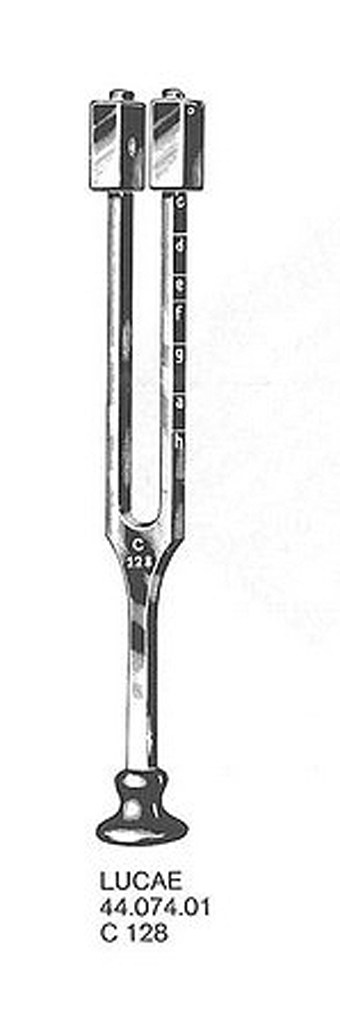Stimmgabel nach Lucae