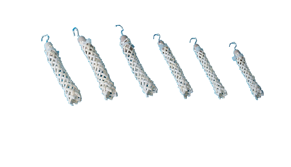 Fingerhülsen aus Bast