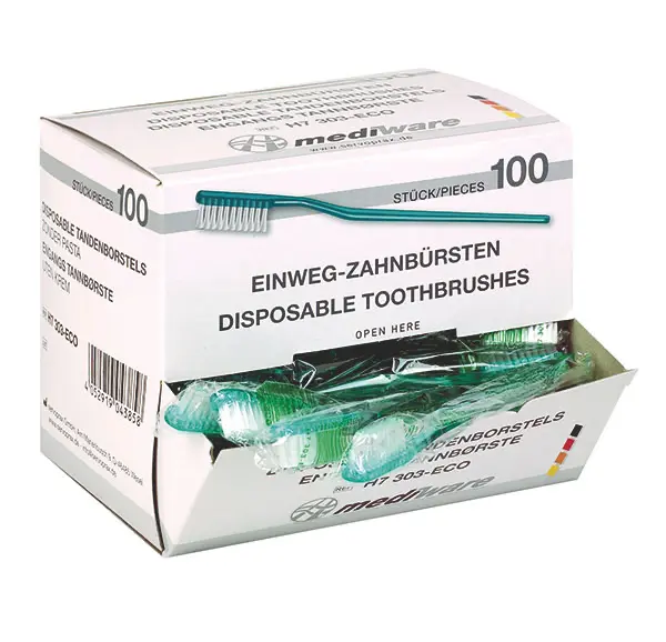 Einmal Zahnbürste, Einwegzahnbürsten