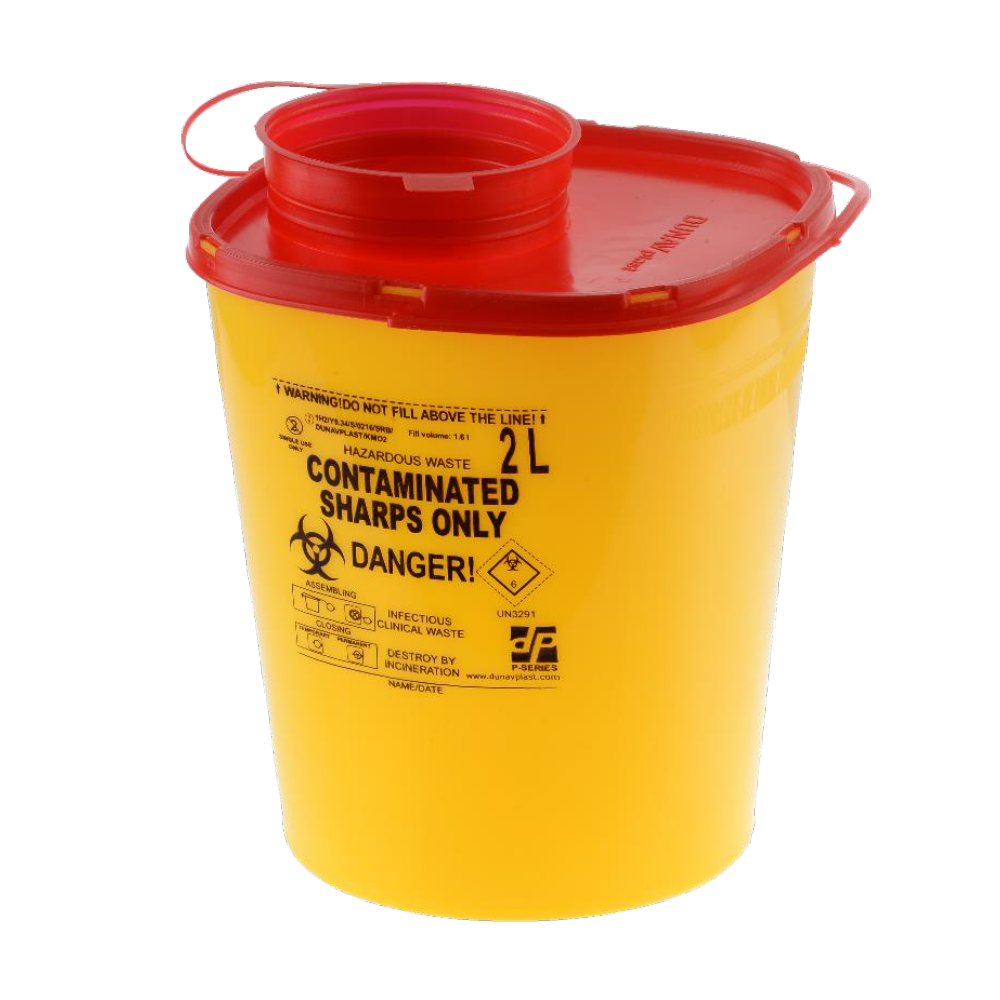 DP10124:Kanülenabwurfbehälter, Sicherheitsbehälter, Sicherheitsbox für Kanülen, Sharp Guard Container