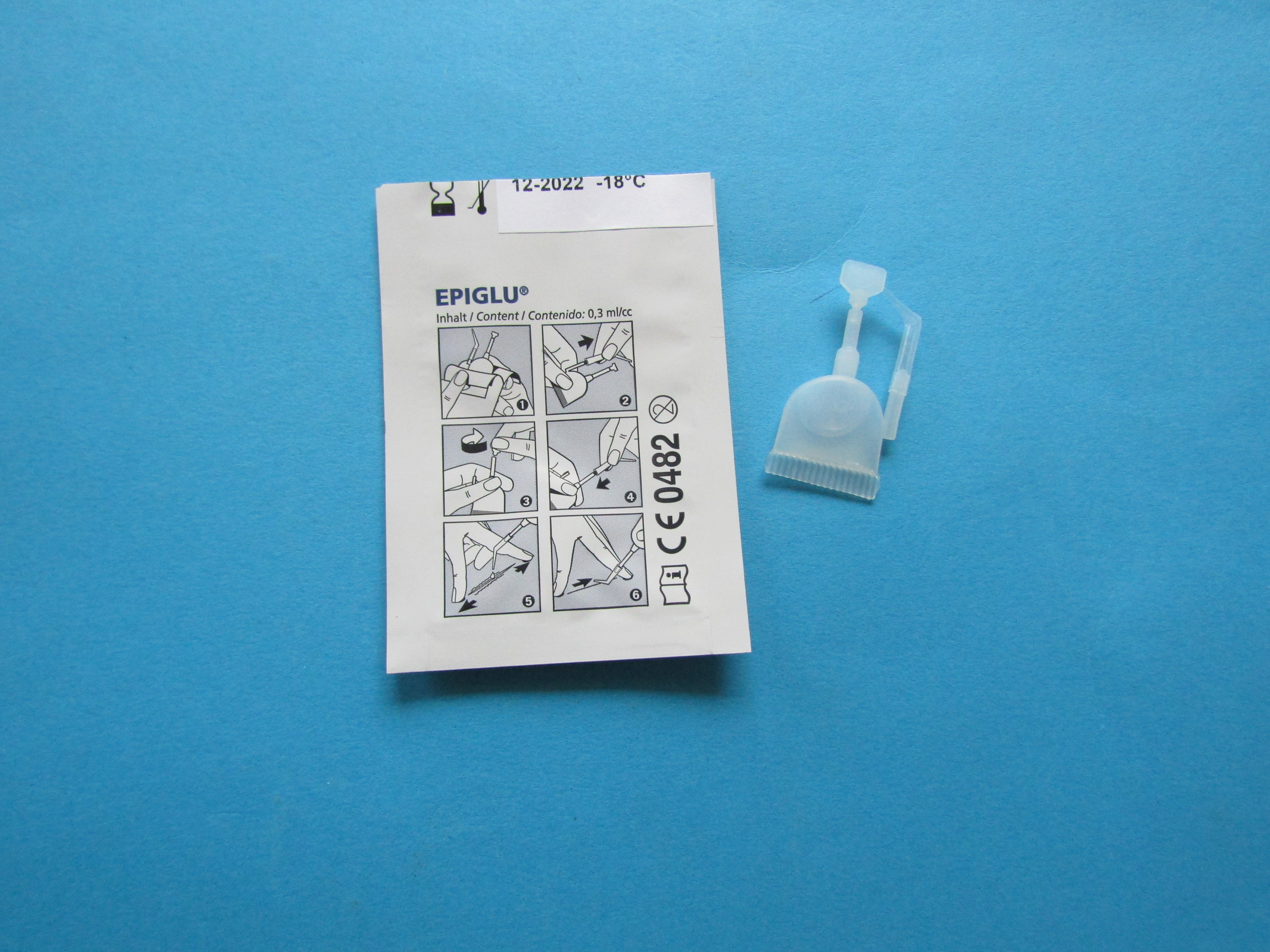 EPIGLU® Kleben statt Nähen, Hautkleber, Wundkleber, 

Medizinischer Kleber