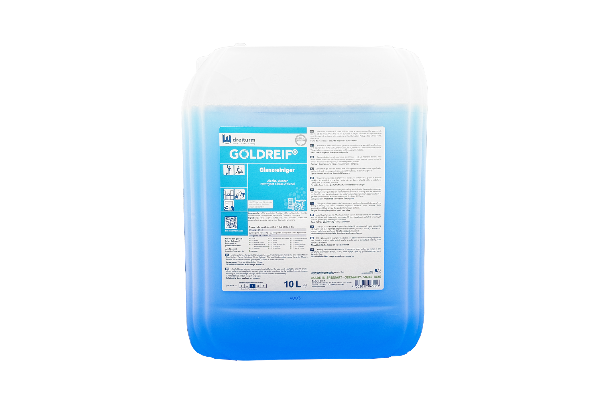 Glanzreiniger Goldreif 10L