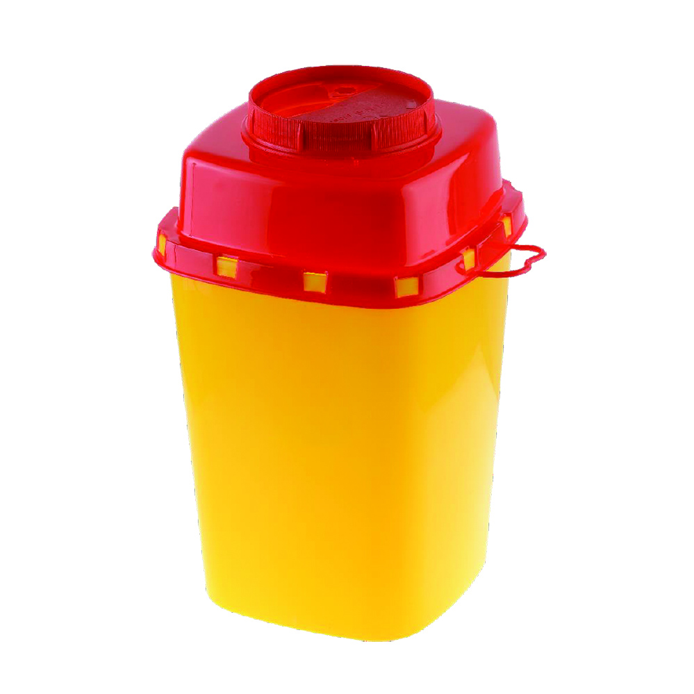 Kanülenabwurfbehälter, Sicherheitsbehälter, Sicherheitsbox für Kanülen, Sharp Guard Container