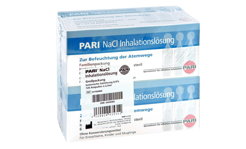 077G0006:PARI NaCl Inhalationslösung 077G0006:PARI NaCl Inhalationslösung