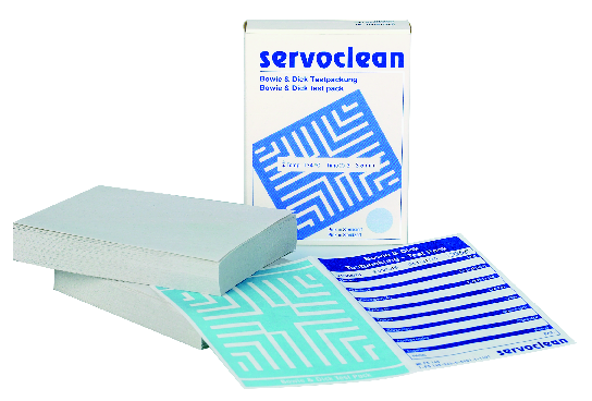 F5145:Bowie & Dick Testpaket, Sterilgutversorgung F5145:Bowie & Dick Testpaket, Sterilgutversorgung